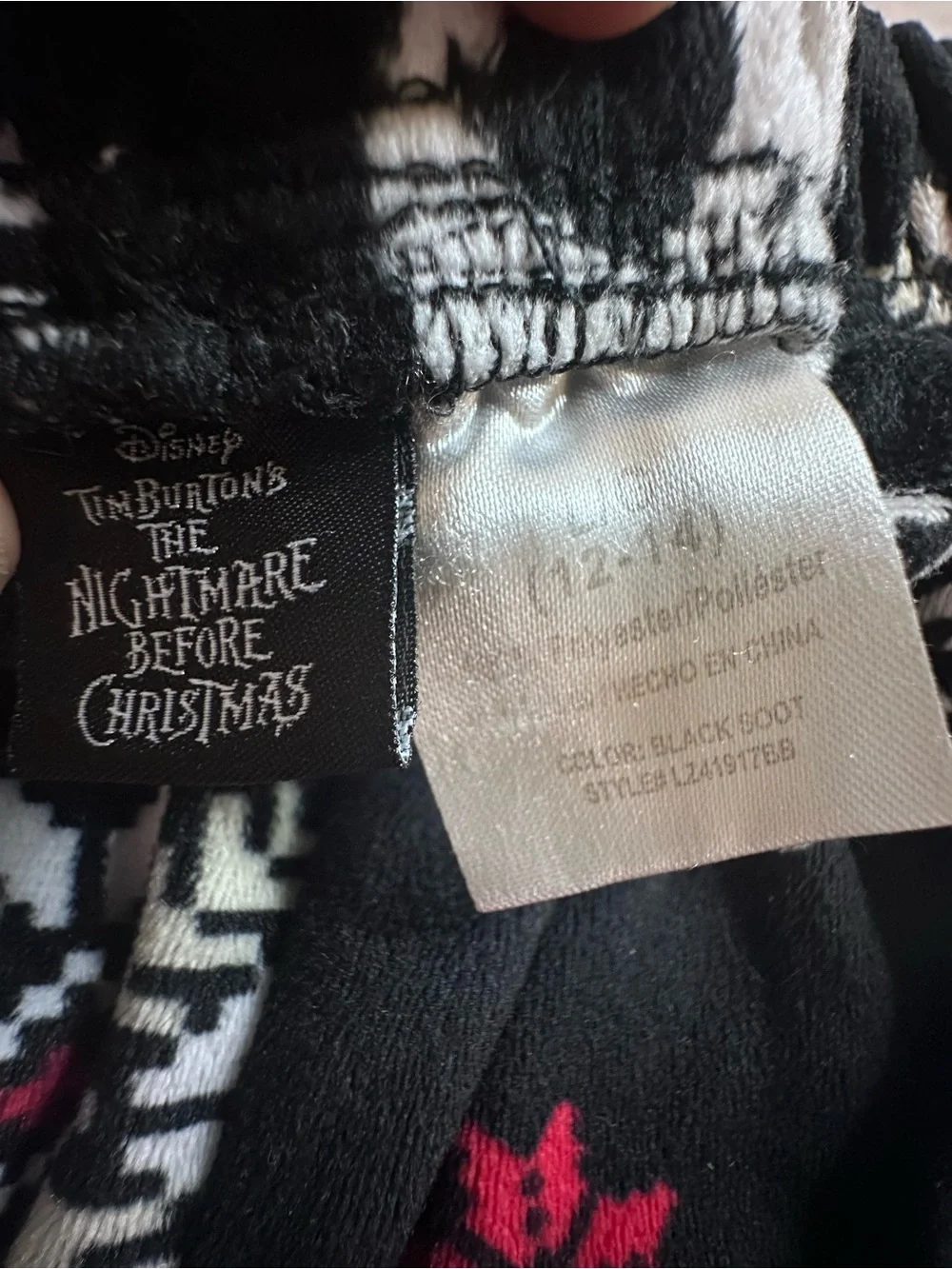 Tim Burton’s The Nightmare Before Christmas Print Lounge Pants - Picture 2 of 4